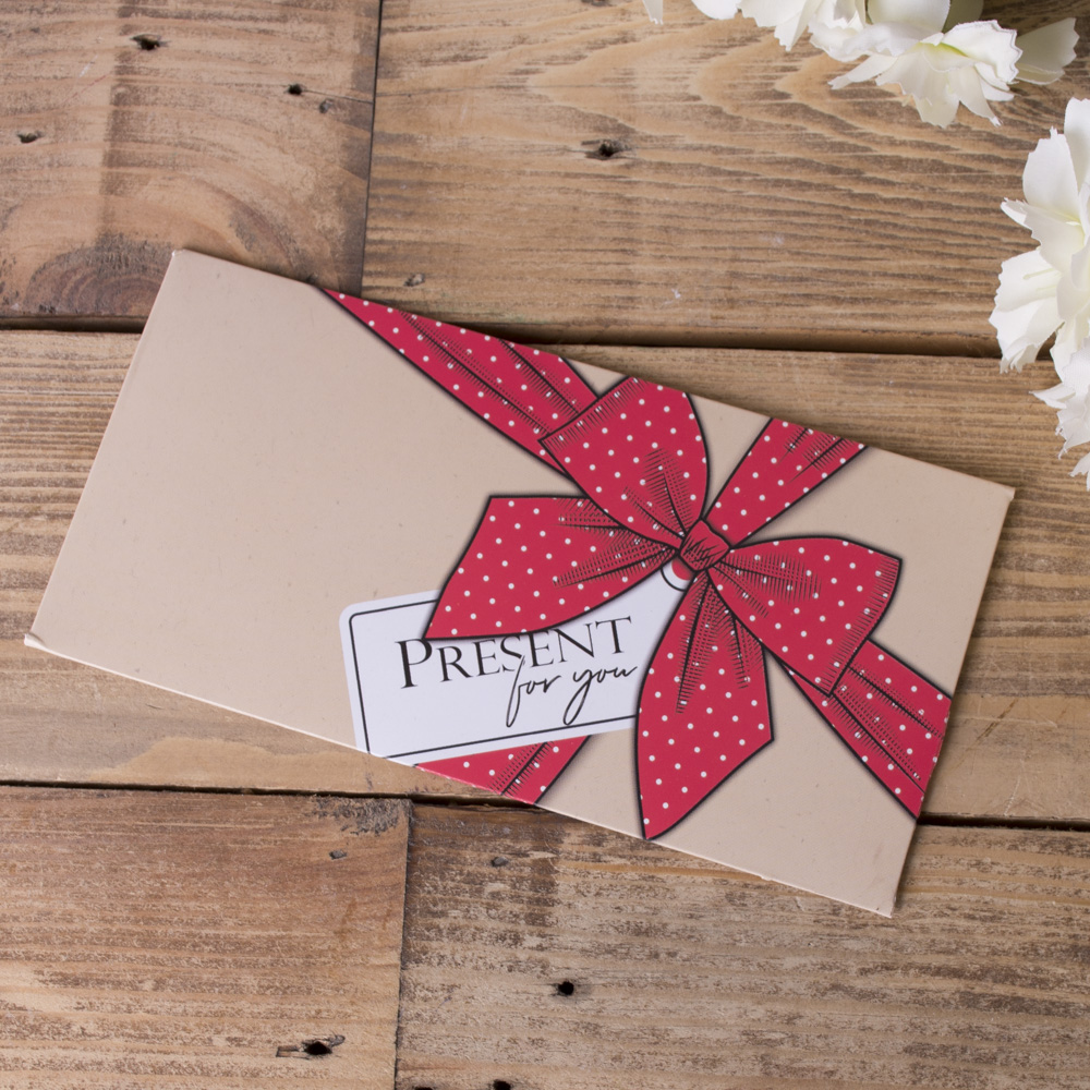 конверт для денег "present for you"